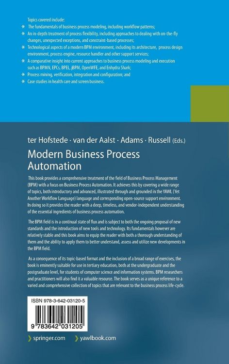 Produktbild: Modern Business Process Automation