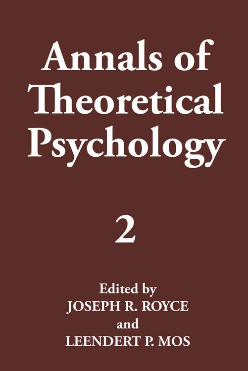 Produktbild: Annals of Theoretical Psychology