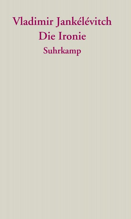Produktbild: Die Ironie
