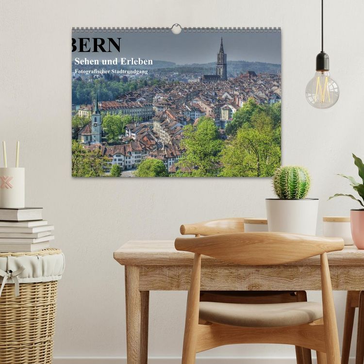 Produktbild: Bern... / Sehen und Erleben / Fotografischer Stadtrundgang (Wandkalender 2026 DIN A3 quer), CALVENDO Monatskalender