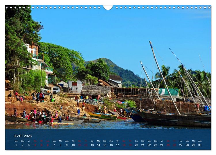 Produktbild: Autour de Nosy Be (Calendrier mural 2026 DIN A3 vertical), CALVENDO calendrier mensuel