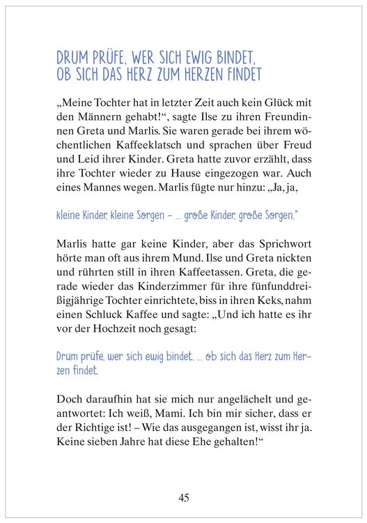 Produktbild: Geschichten voller Sprichw&ouml;rter