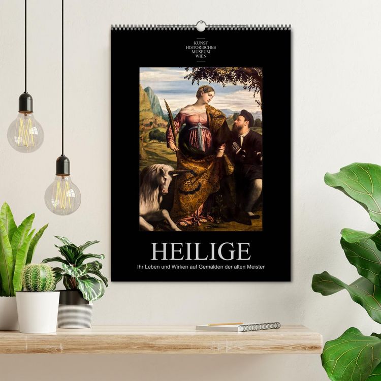Produktbild: Heilige - Ihr Leben und Wirken auf Gem&auml;lden der alten Meister (Wandkalender 2026 DIN A2 hoch), CALVENDO Monatskalender