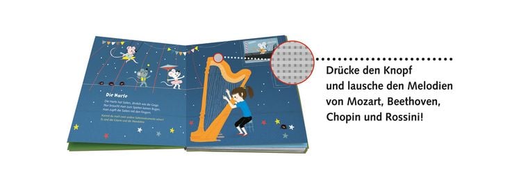 Produktbild: Mein kleines Musikbuch &ndash; Instrumente spielen Rossini, Chopin & Co