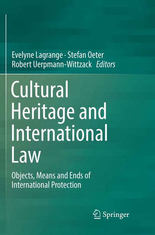 Produktbild: Cultural Heritage and International Law