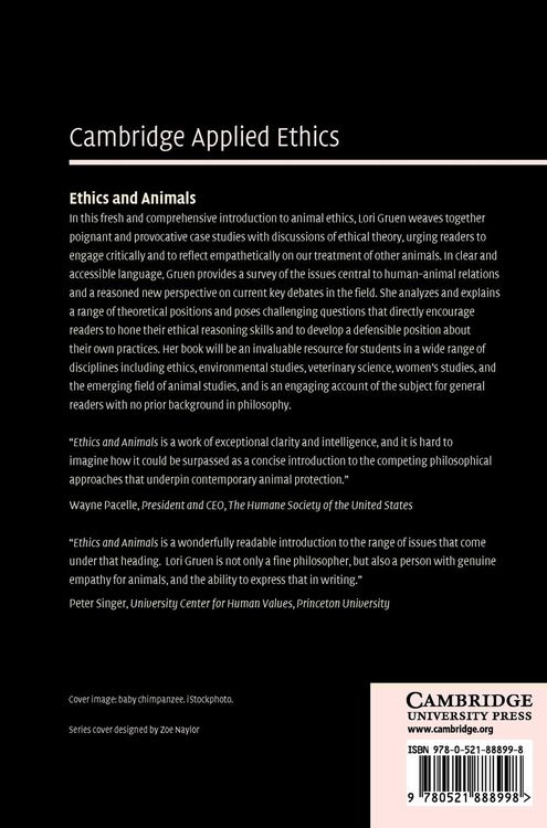 Produktbild: Ethics and Animals