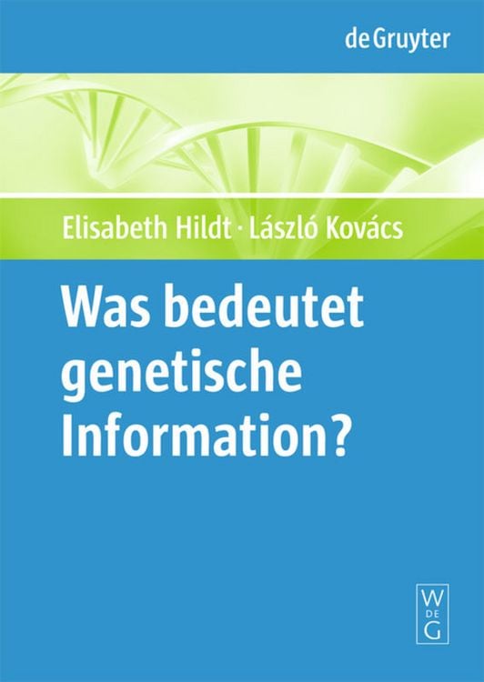 Produktbild: Was bedeutet "genetische Information"?