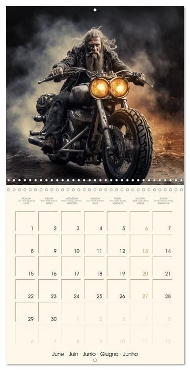 Produktbild: Ride to Valhalla (Wall Calendar 2026 12 &times; 12 Inch) CALVENDO 12 Month Wall Calendar