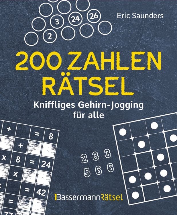 Produktbild: 200 Zahlenr&auml;tsel - Kniffliges Gehirn-Jogging f&uuml;r alle