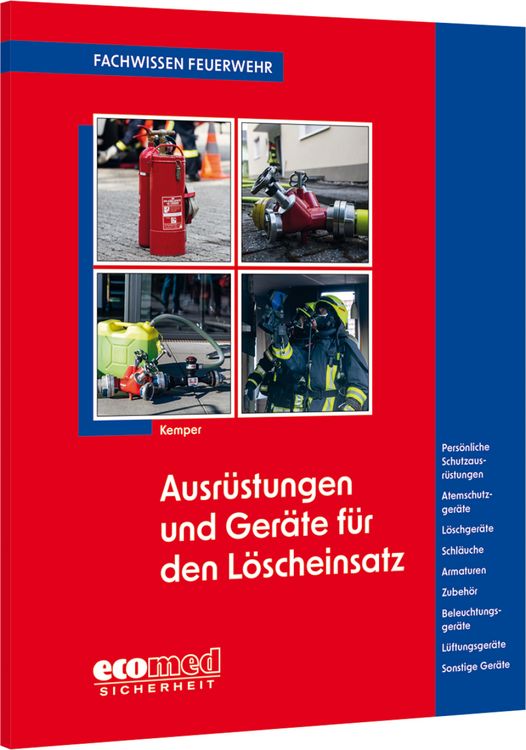 Produktbild: Ausr&uuml;stungen und Ger&auml;te f&uuml;r den L&ouml;scheinsatz