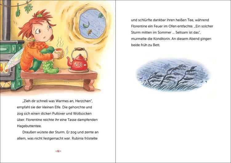 Produktbild: Rubinia Wunderherz, die mutige Waldelfe (Band 5) - Der geheimnisvolle Eiszauber