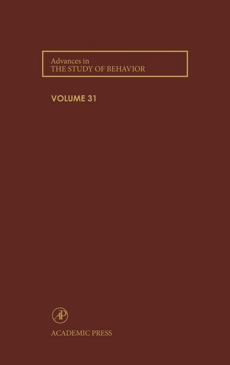 Produktbild: Advances in the Study of Behavior