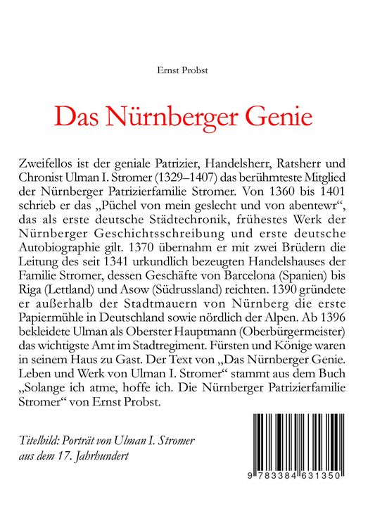 Produktbild: Das N&uuml;rnberger Genie