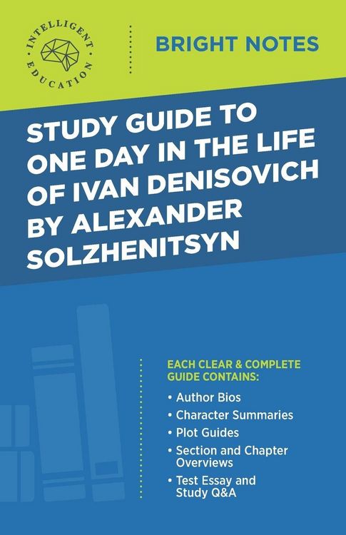 Produktbild: Study Guide to One Day in the Life of Ivan Denisovich by Alexander Solzhenitsyn