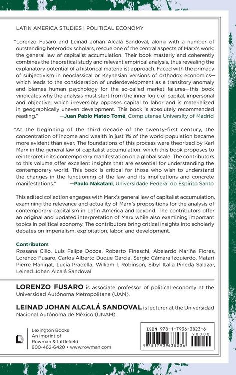 Produktbild: General Law of Capitalist Accumulation in Latin America and Beyond