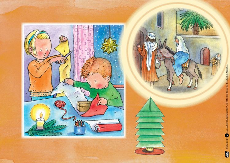 Produktbild: Advent und Weihnachten. Kamishibai Bildkartenset