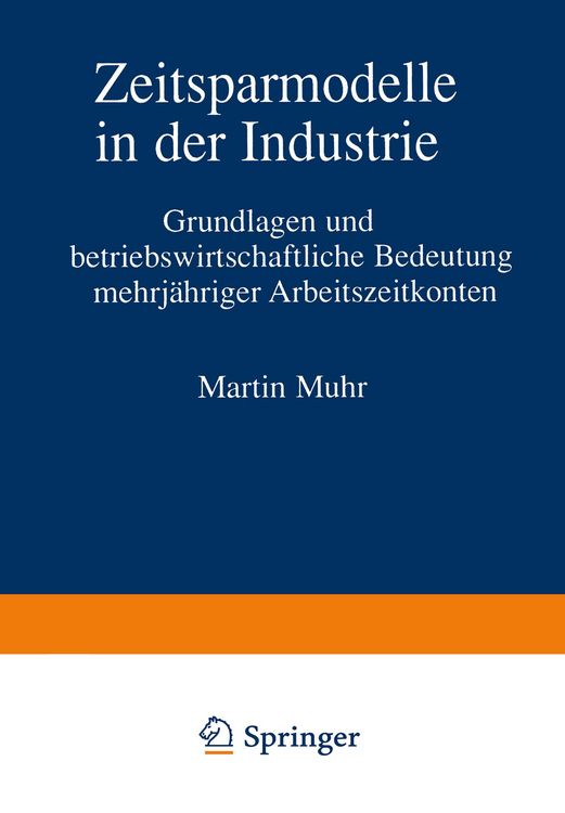 Produktbild: Zeitsparmodelle in der Industrie