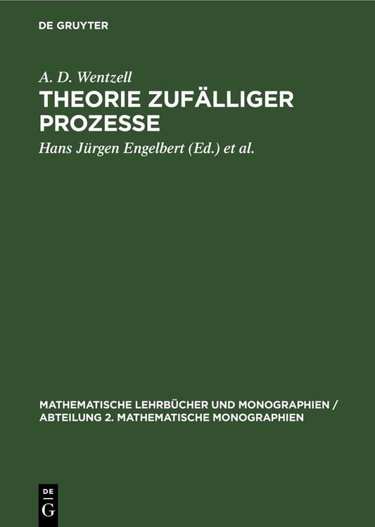 Produktbild: Theorie zuf&auml;lliger Prozesse