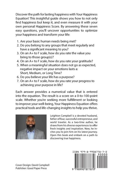 Produktbild: Your Happiness Equation
