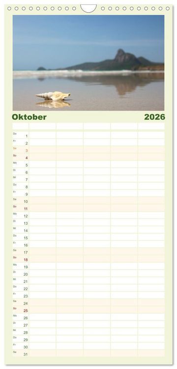 Produktbild: Familienplaner 2026 - S&uuml;dostasiens Natursch&auml;tze mit 5 Spalten (Wandkalender, 21 x 45 cm) CALVENDO