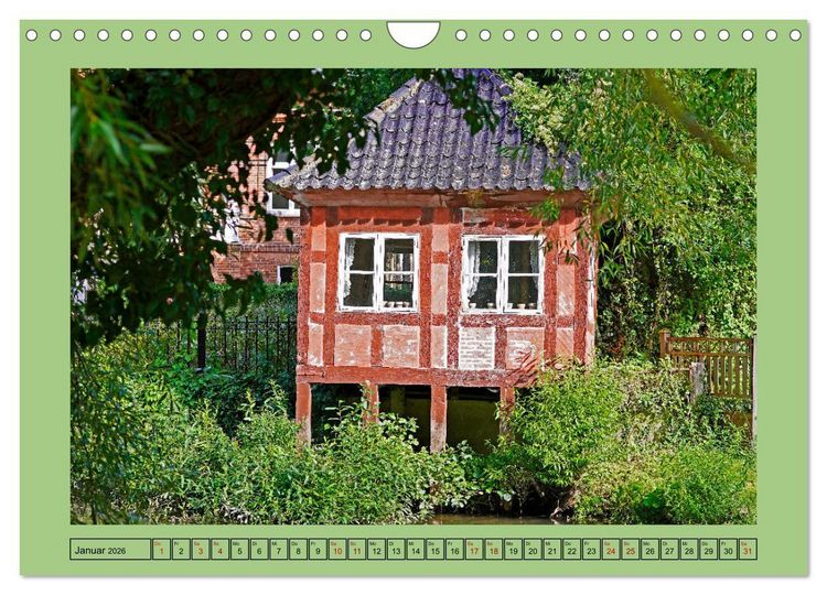 Produktbild: Faszination Stadtpark Odense (Wandkalender 2026 DIN A4 quer), CALVENDO Monatskalender