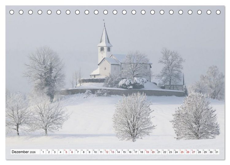 Produktbild: Hegau-Landschaften (Tischkalender 2026 DIN A5 quer), CALVENDO Monatskalender