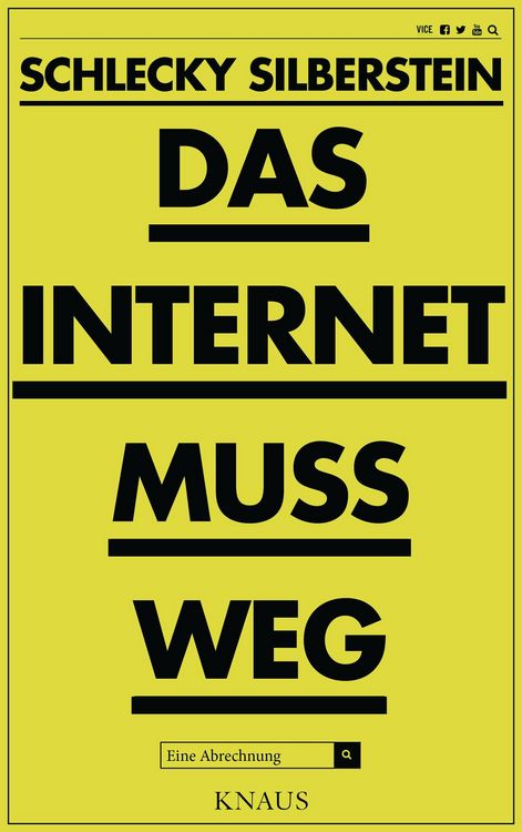Produktbild: Das Internet muss weg