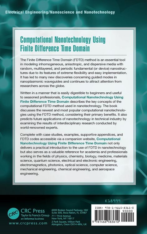 Produktbild: Computational Nanotechnology Using Finite Difference Time Domain