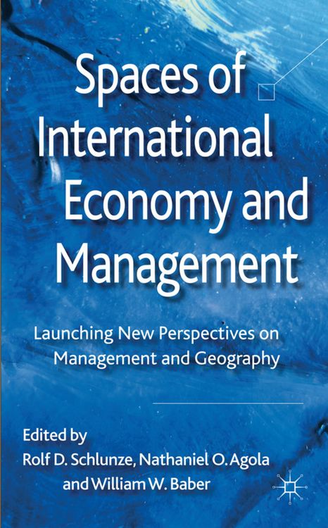 Produktbild: Spaces of International Economy and Management