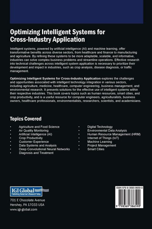 Produktbild: Optimizing Intelligent Systems for Cross-Industry Application