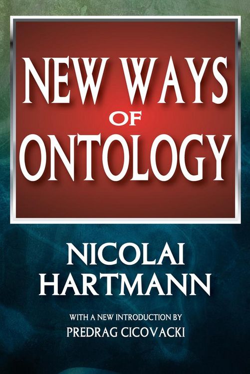 Produktbild: New Ways of Ontology