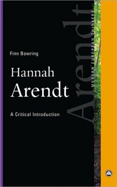 Produktbild: Bowring, F: Hannah Arendt