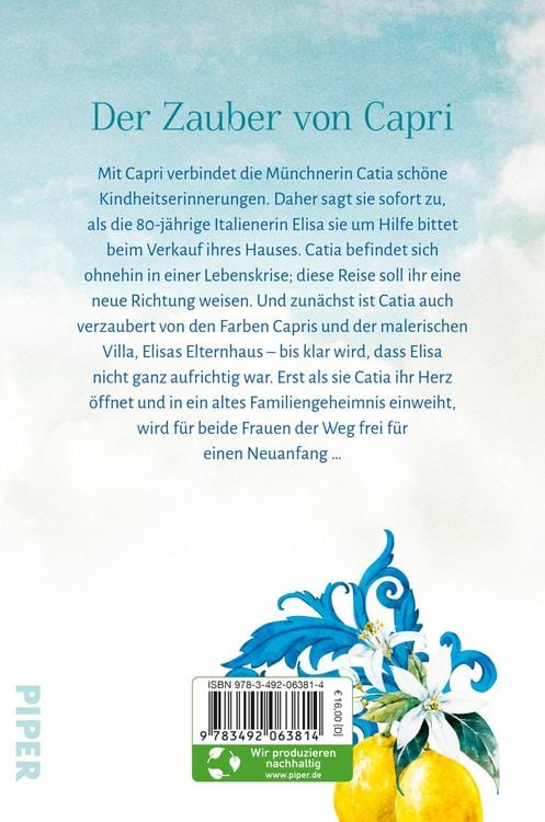 Produktbild: Die Frauen von Capri – Im blauen Meer der Tage