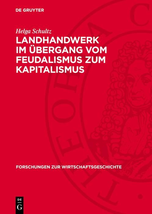 Produktbild: Landhandwerk im &Uuml;bergang vom Feudalismus zum Kapitalismus