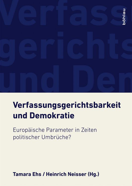 Produktbild: Verfassungsgerichtsbarkeit und Demokratie