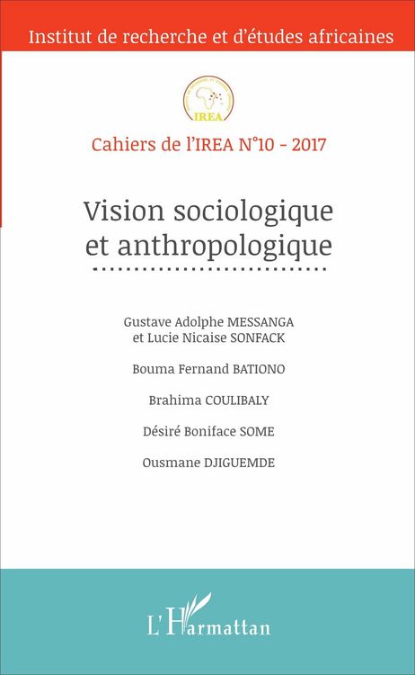 Produktbild: Vision sociologique et anthropologique