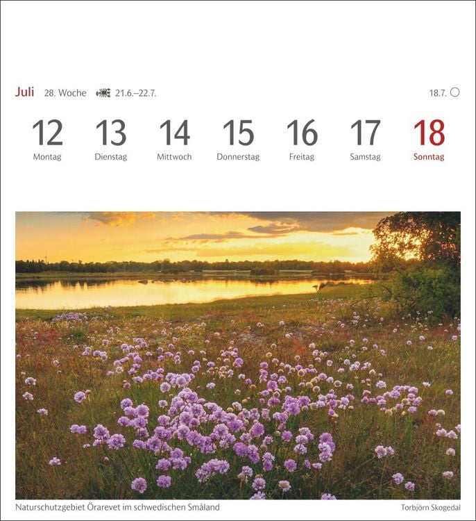 Produktbild: Lichtblicke Postkartenkalender 2027 - Wochenkalender mit 53 Postkarten