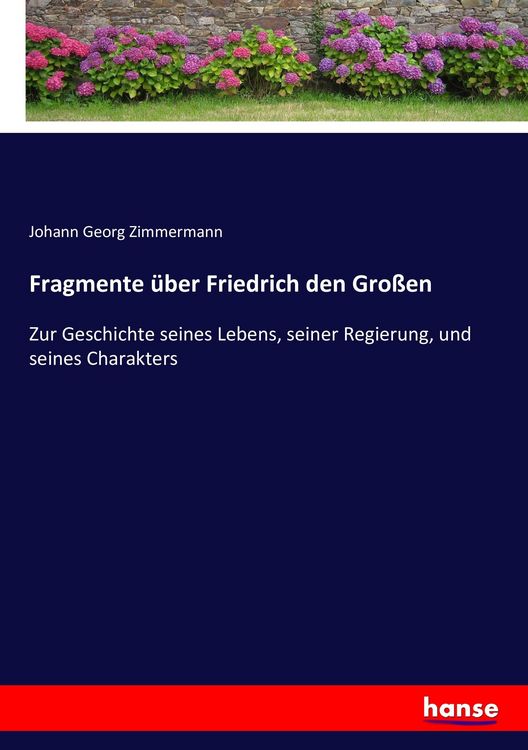 Produktbild: Fragmente &uuml;ber Friedrich den Gro&szlig;en