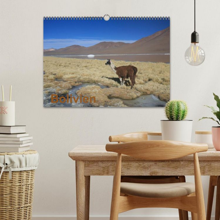 Produktbild: Bolivien (Wandkalender 2026 DIN A3 quer), CALVENDO Monatskalender