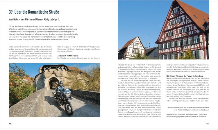 Produktbild: Die sch&ouml;nsten Motorradtouren in Deutschland