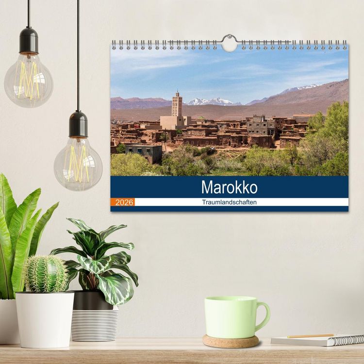 Produktbild: Marokko Traumlandschaften (Wandkalender 2026 DIN A4 quer), CALVENDO Monatskalender