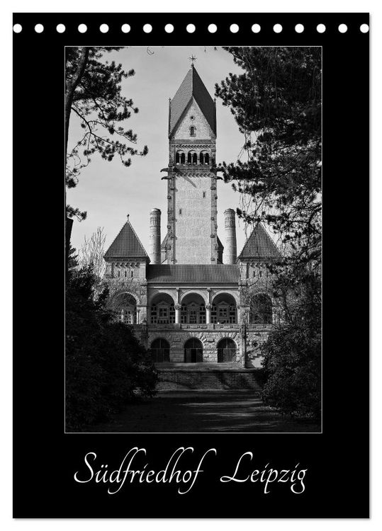 Produktbild: S&uuml;dfriedhof Leipzig (Tischkalender 2026 DIN A5 hoch), CALVENDO Monatskalender