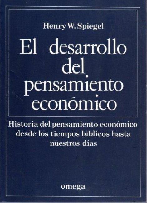 Produktbild: El desarrollo del pensamiento econ&oacute;mico