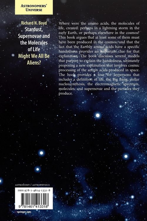 Produktbild: Stardust, Supernovae and the Molecules of Life
