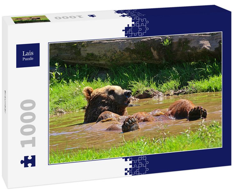 Produktbild: Lais Puzzle Braunb&auml;r 1000 Teile