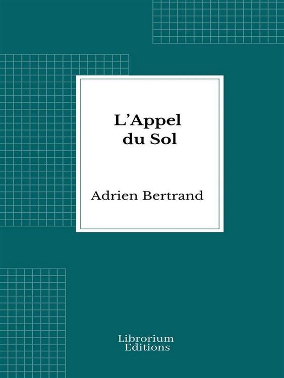Produktbild: L'Appel du Sol