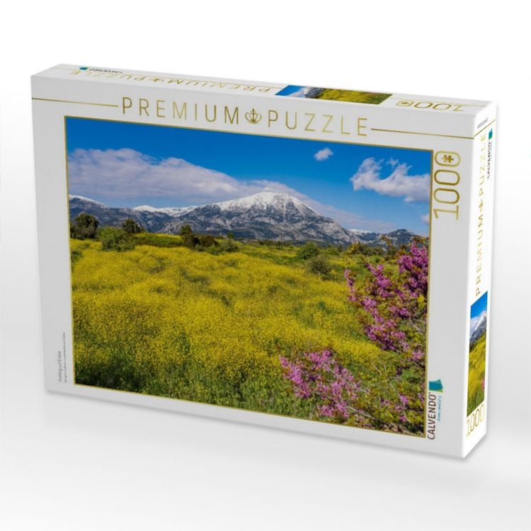 Produktbild: CALVENDO Puzzle Fr&uuml;hling auf Eub&ouml;a | 1000 Teile Lege-Gr&ouml;&szlig;e 64x48cm Foto-Puzzle f&uuml;r gl&uuml;ckliche Stunden