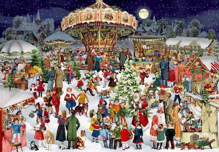Produktbild: Mini-Adventskalender &ndash; Advent voll Nostalgie