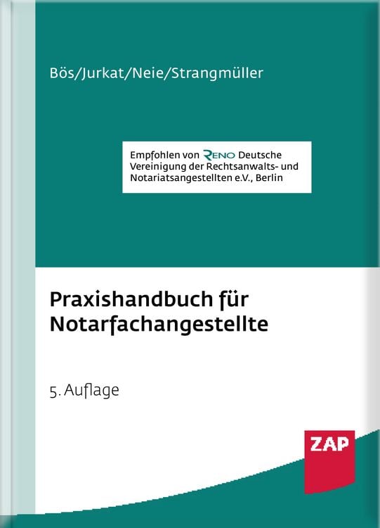 Produktbild: Praxishandbuch f&uuml;r Notarfachangestellte