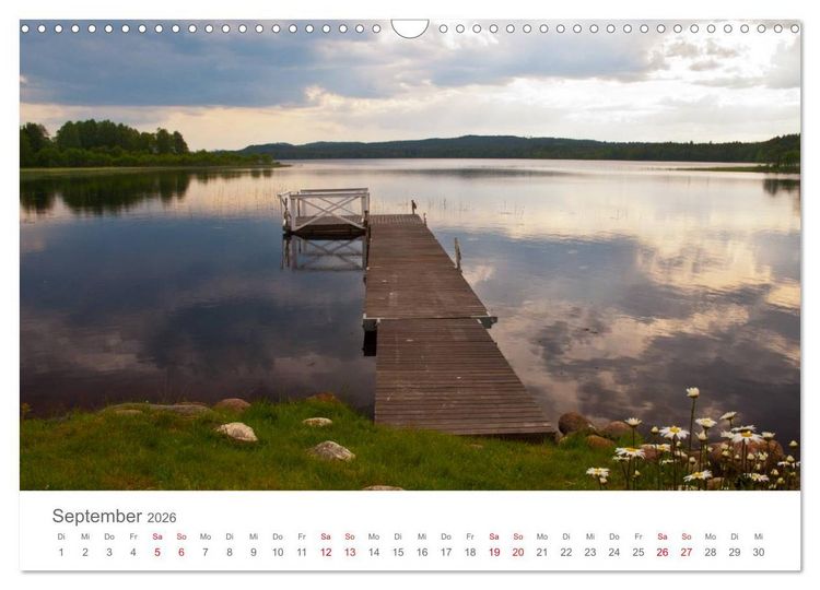 Produktbild: Nordisch gut - Schweden (Wandkalender 2026 DIN A3 quer), CALVENDO Monatskalender